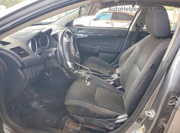 JA32U2FUXHU004479 2017 MITSUBISHI LANCER Gray Front interior view