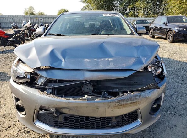JA32V2FW0GU009221 2016 MITSUBISHI LANCER Blue Front view