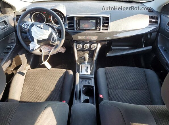 JA32V2FW0GU009221 2016 MITSUBISHI LANCER Blue Dashboard view