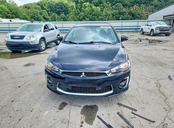 JA32V2FW0GU009722 2016 MITSUBISHI LANCER Black წინა ხედი