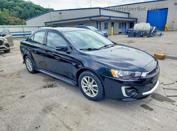 JA32V2FW0GU009722 2016 MITSUBISHI LANCER Black წინა მარჯვენა