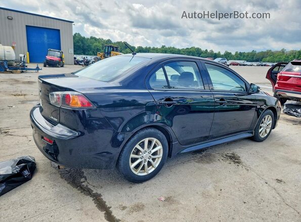 JA32V2FW0GU009722 2016 MITSUBISHI LANCER Black უკანა მარჯვენა
