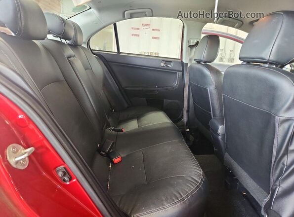 JA32V2FW1GU007686 2016 MITSUBISHI LANCER Red Հետևի նստատեղերի տեսք