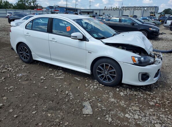 JA32V2FW2HU006905 2017 MITSUBISHI LANCER White Delantero derecho