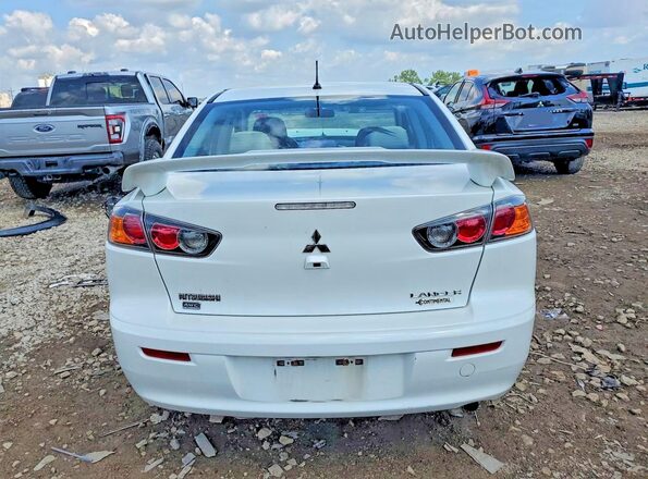 JA32V2FW2HU006905 2017 MITSUBISHI LANCER White Vista trasera