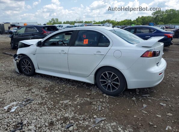JA32V2FW2HU006905 2017 MITSUBISHI LANCER White Trasero izquierdo