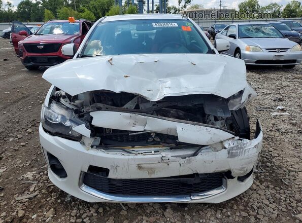 JA32V2FW2HU006905 2017 MITSUBISHI LANCER White Vista frontal
