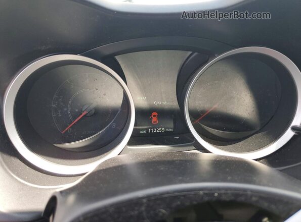 JA32V2FW2HU006905 2017 MITSUBISHI LANCER White Vista del cuadro de instrumentos