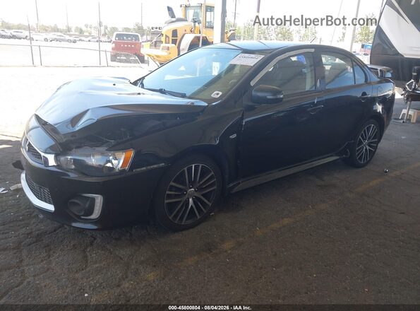 JA32V2FW3HU006864 2017 MITSUBISHI LANCER Black Vista tres cuartos delantera izquierda