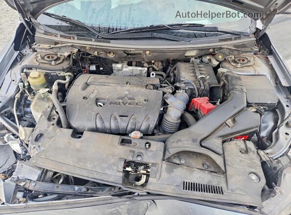 JA32V2FW3HU006962 2017 MITSUBISHI LANCER Gray 