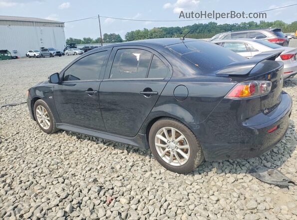 JA32V2FW4GU005057 2016 MITSUBISHI LANCER Black Задня ліва чверть