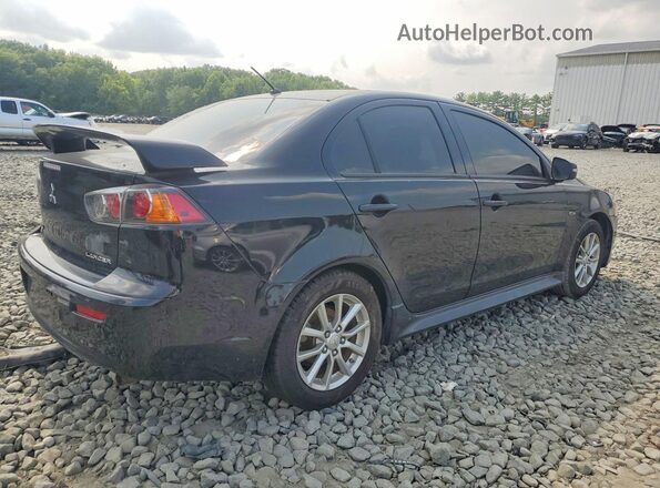 JA32V2FW4GU005057 2016 MITSUBISHI LANCER Black Задня права чверть