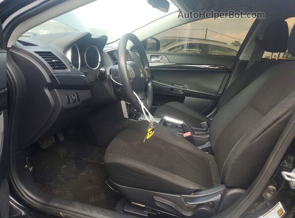 JA32V2FW4GU005057 2016 MITSUBISHI LANCER Black Вид салону спереду