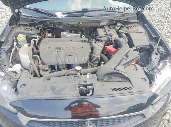 JA32V2FW4GU005057 2016 MITSUBISHI LANCER Black Вид задньої частини салону