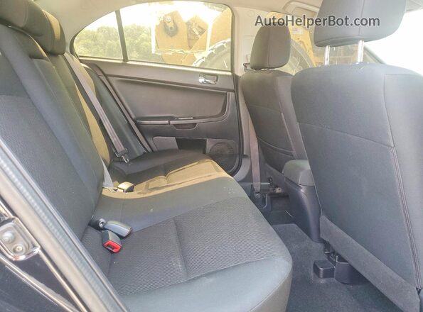 JA32V2FW4GU005057 2016 MITSUBISHI LANCER Black Вид задніх сидінь