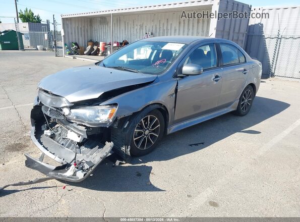 JA32V2FW4GU006001 2016 MITSUBISHI LANCER Silver Vista tres cuartos delantera izquierda