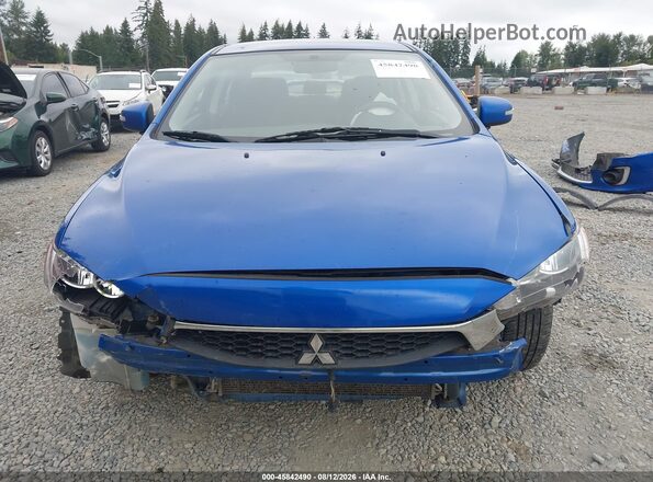 JA32V2FW8GU006387 2016 MITSUBISHI LANCER Blue Սալոնի հետևի տեսք