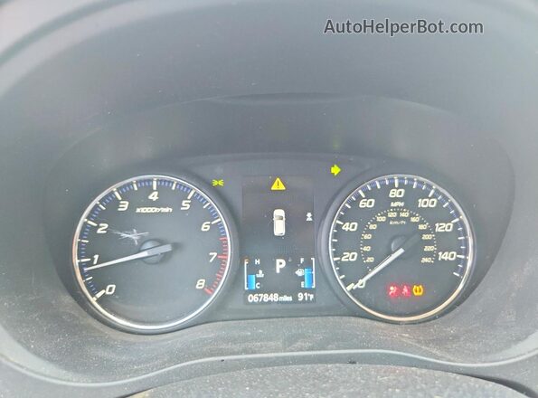 JA4AD2A30KZ047907 2019 MITSUBISHI OUTLANDER White ხელსაწყოთა პანელის ხედი
