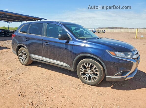 JA4AD2A31GZ022702 2016 MITSUBISHI OUTLANDER Blue Front view
