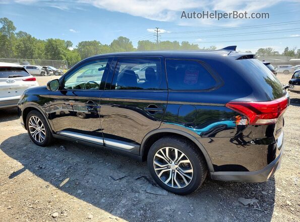 JA4AD2A31HZ039355 2017 MITSUBISHI OUTLANDER Черный Задняя левая четверть