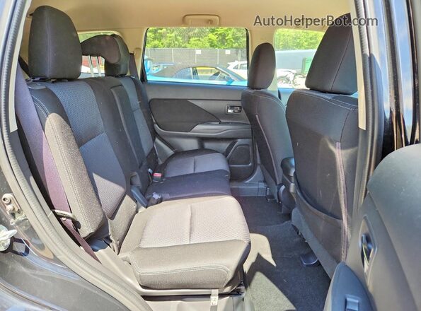 JA4AD2A31HZ039355 2017 MITSUBISHI OUTLANDER Черный Вид задней части салона