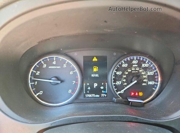 JA4AD2A31JJ000396 2018 MITSUBISHI OUTLANDER Gray Instrument cluster view