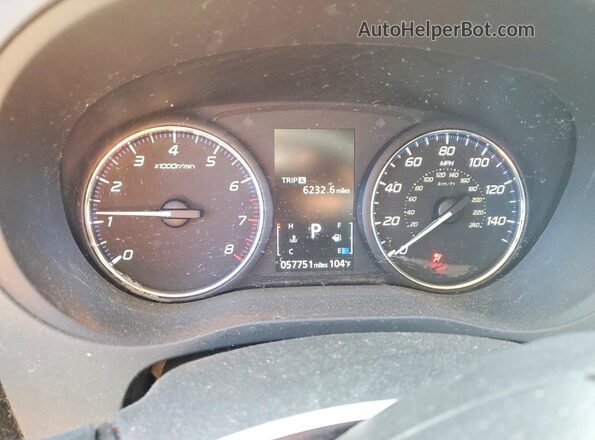 JA4AD2A31LZ008969 2020 MITSUBISHI OUTLANDER White Widok zestawu wskaźników