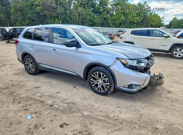 JA4AD2A32HZ014996 2017 MITSUBISHI OUTLANDER Silver Przód prawy