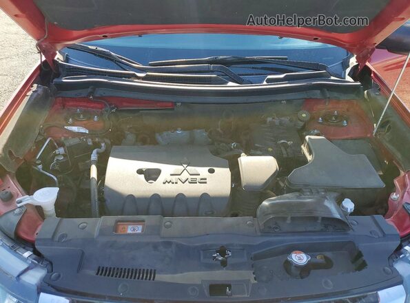 JA4AD2A32JZ054419 2018 MITSUBISHI OUTLANDER Красный Вид подкапотного пространства