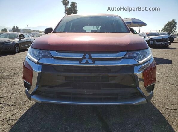 JA4AD2A32JZ054419 2018 MITSUBISHI OUTLANDER Красный Вид спереди