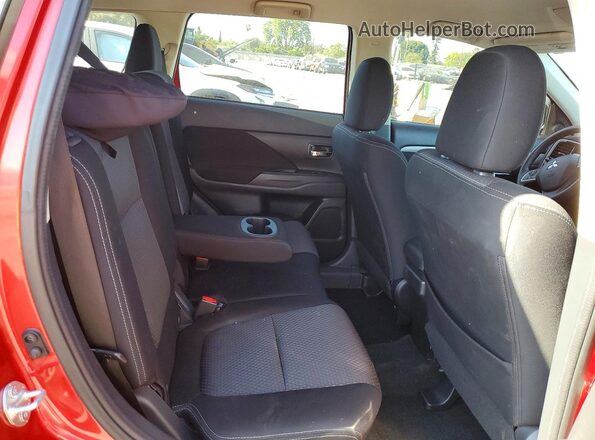 JA4AD2A32JZ054419 2018 MITSUBISHI OUTLANDER Красный Вид задней части салона