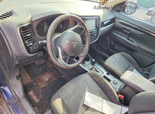 JA4AD2A32KZ013967 2019 MITSUBISHI OUTLANDER Blue Dashboard view