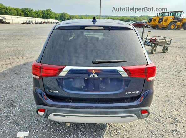 JA4AD2A32KZ013967 2019 MITSUBISHI OUTLANDER Blue Rear view