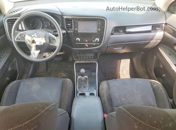 JA4AD2A32LZ005997 2020 MITSUBISHI OUTLANDER Black Widok deski rozdzielczej