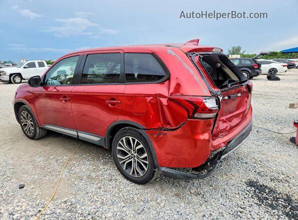 JA4AD2A33JZ033448 2018 MITSUBISHI OUTLANDER Red უკანა მარცხენა