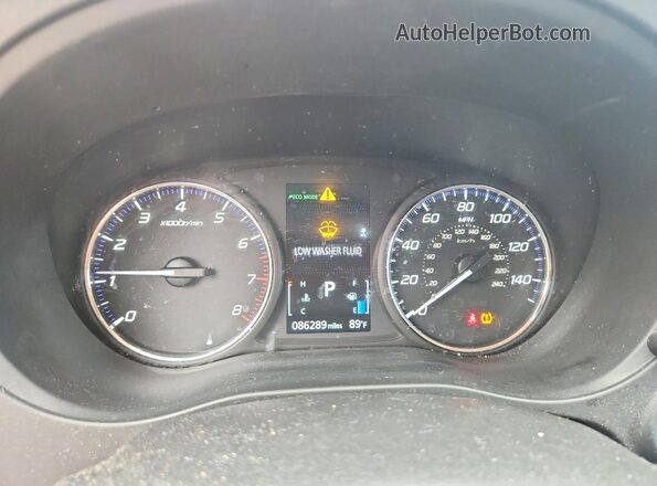 JA4AD2A33JZ033448 2018 MITSUBISHI OUTLANDER Red ხელსაწყოთა პანელის ხედი