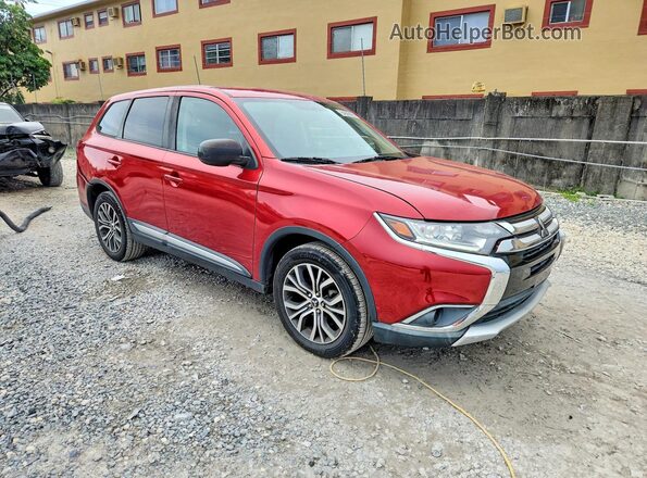 JA4AD2A33JZ033448 2018 MITSUBISHI OUTLANDER Red წინა მარჯვენა