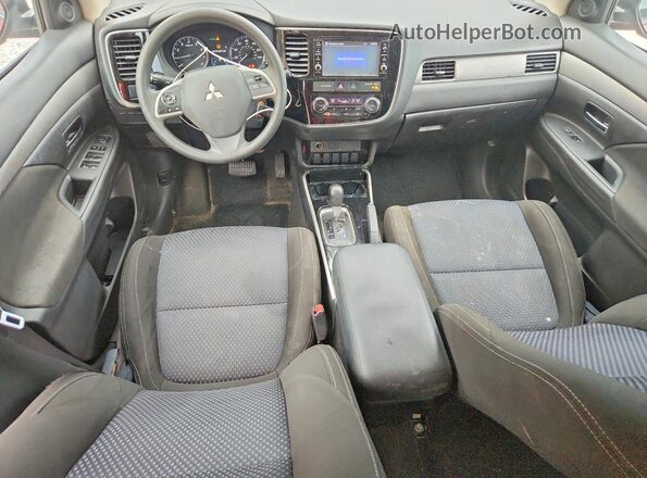 JA4AD2A33JZ033448 2018 MITSUBISHI OUTLANDER Red წინა პანელის ხედი