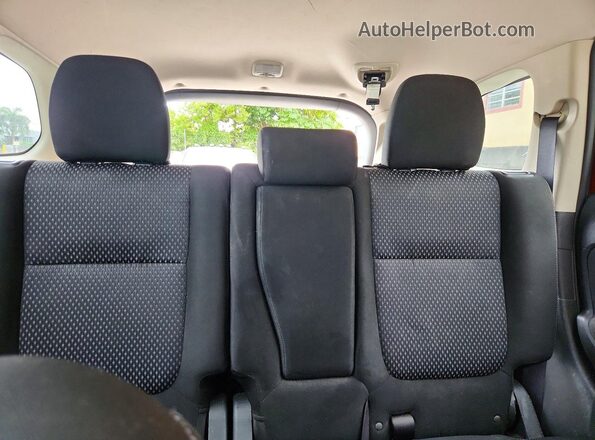 JA4AD2A33JZ033448 2018 MITSUBISHI OUTLANDER Red უკანა სავარძლების ხედი