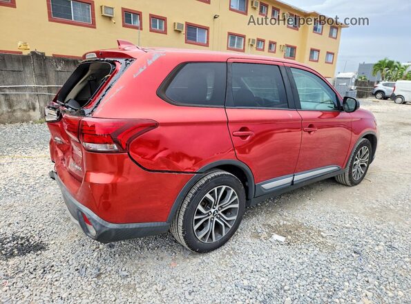 JA4AD2A33JZ033448 2018 MITSUBISHI OUTLANDER Red უკანა მარჯვენა