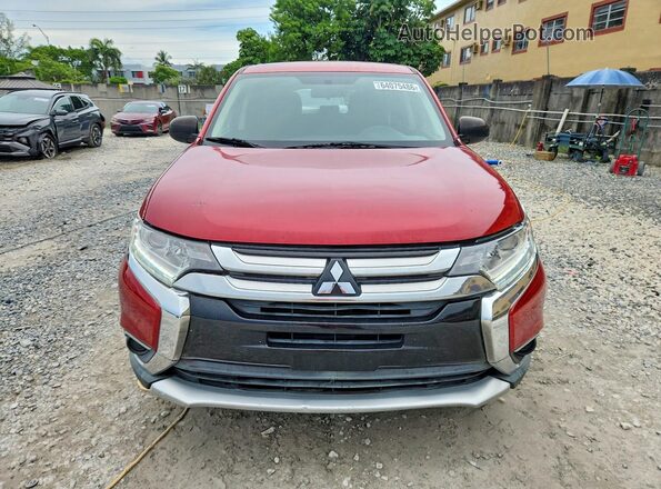 JA4AD2A33JZ033448 2018 MITSUBISHI OUTLANDER Red წინა ხედი