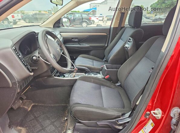 JA4AD2A33JZ033448 2018 MITSUBISHI OUTLANDER Red წინა სალონის ხედი