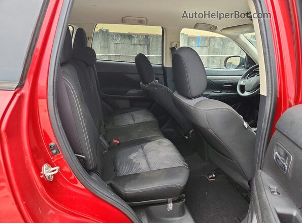 JA4AD2A33JZ033448 2018 MITSUBISHI OUTLANDER Red უკანა სალონის ხედი