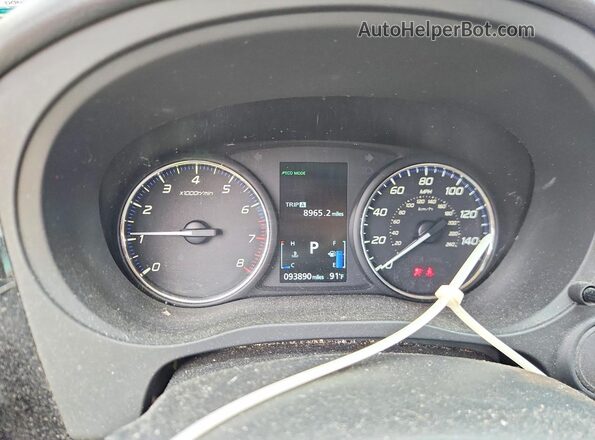JA4AD2A33LZ003076 2020 MITSUBISHI OUTLANDER Black Instrument cluster view