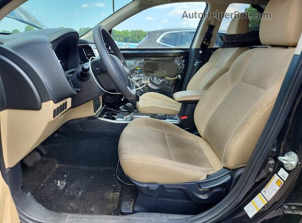 JA4AD2A33LZ003076 2020 MITSUBISHI OUTLANDER Black Front interior view