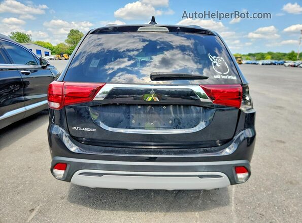 JA4AD2A33LZ003076 2020 MITSUBISHI OUTLANDER Black Rear view
