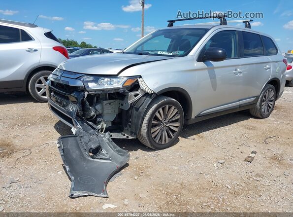 JA4AD2A33LZ044873 2020 MITSUBISHI OUTLANDER Silver Вид спереду