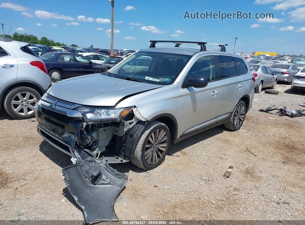 JA4AD2A33LZ044873 2020 MITSUBISHI OUTLANDER Silver Передня ліва чверть