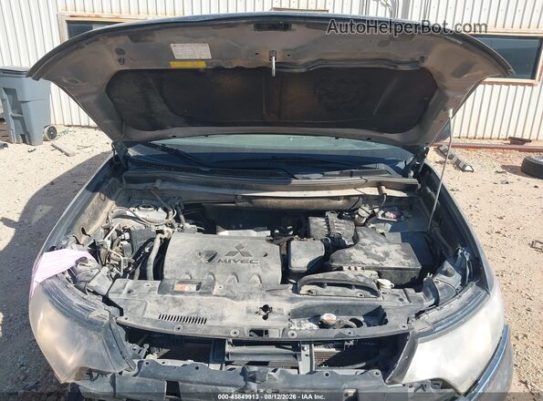 JA4AD2A34GZ013847 2016 MITSUBISHI OUTLANDER Silver უკანა ხედი