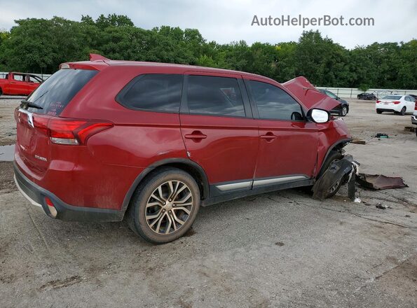 JA4AD2A34JZ005187 2018 MITSUBISHI OUTLANDER Бордовый Задняя правая четверть